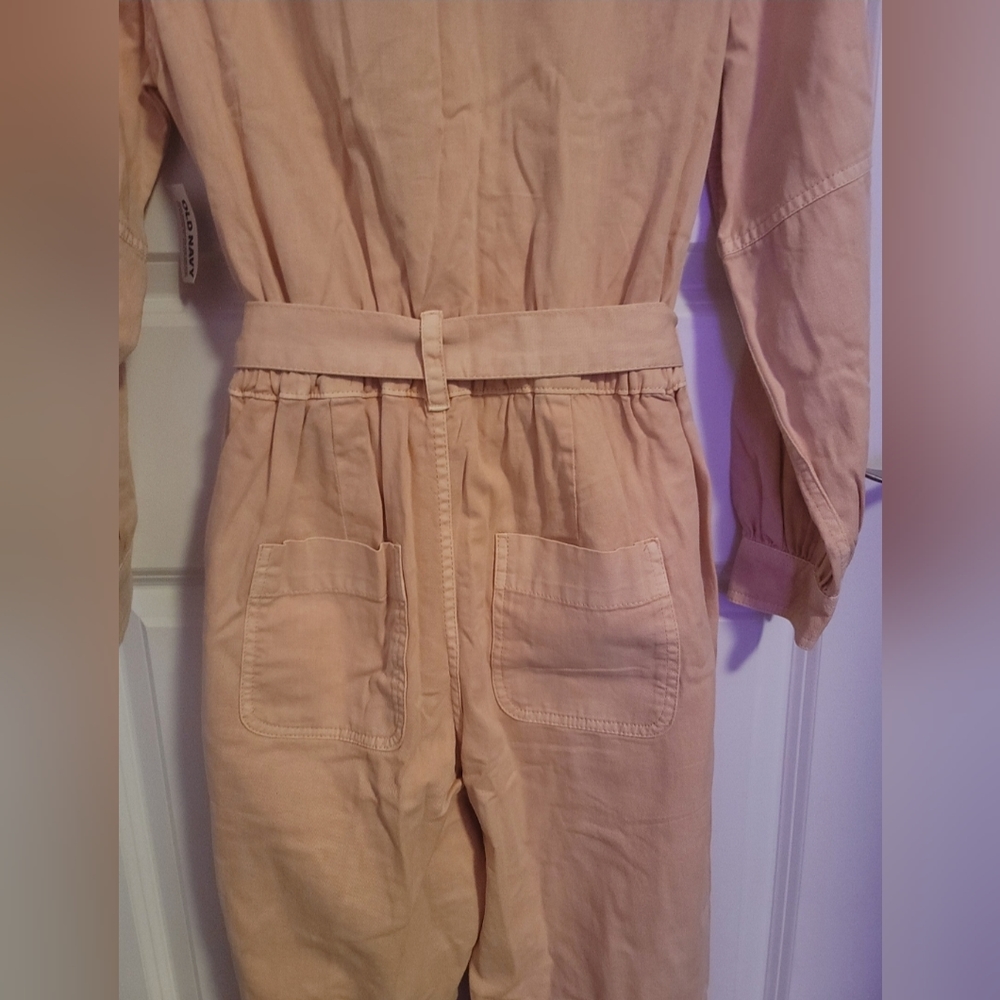 NWT Baby Pink Old Navy Utility Jumpsuit - Picture 4 of 10